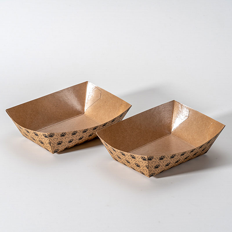 Bandeja de barco Kraft