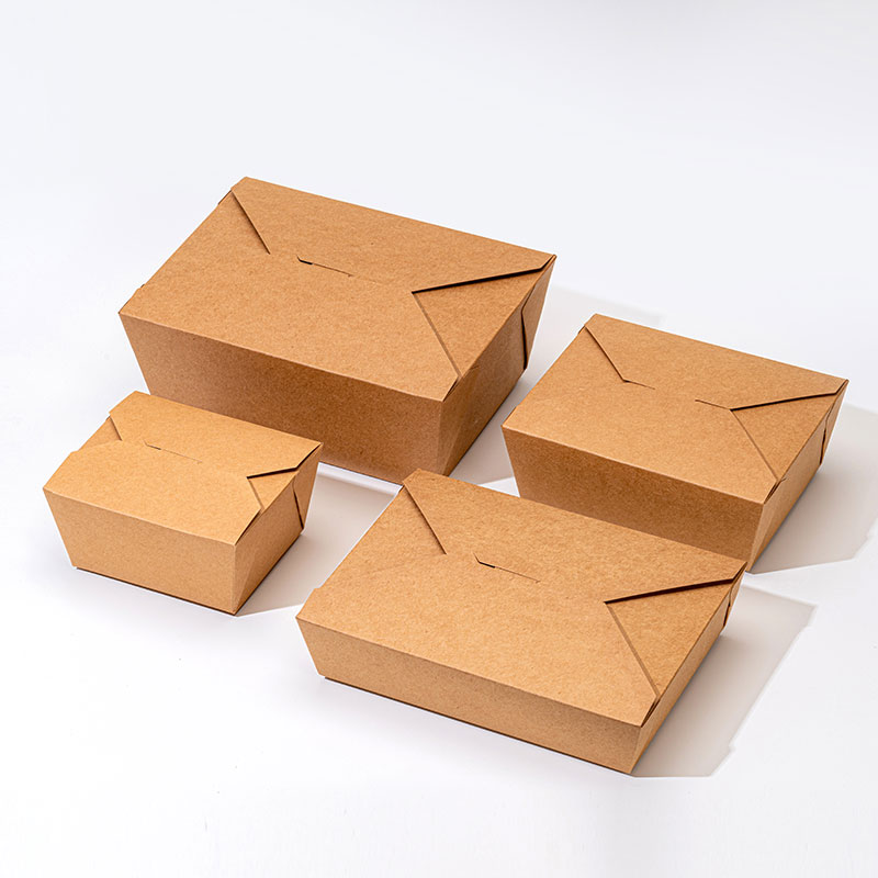 Caixa de papel para almoço